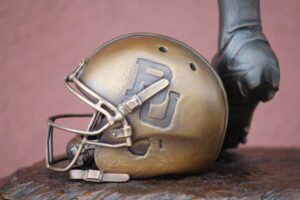 Robert Griffin III Baylor Football Statue Portrait Bronze Sculpture