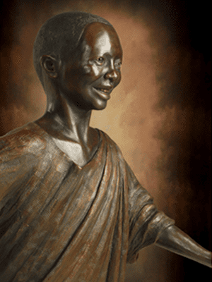 Tom White Studios, Inc | Children & Adults Figurative Bronze Statues Bronze child figure from Welcoming Christ series